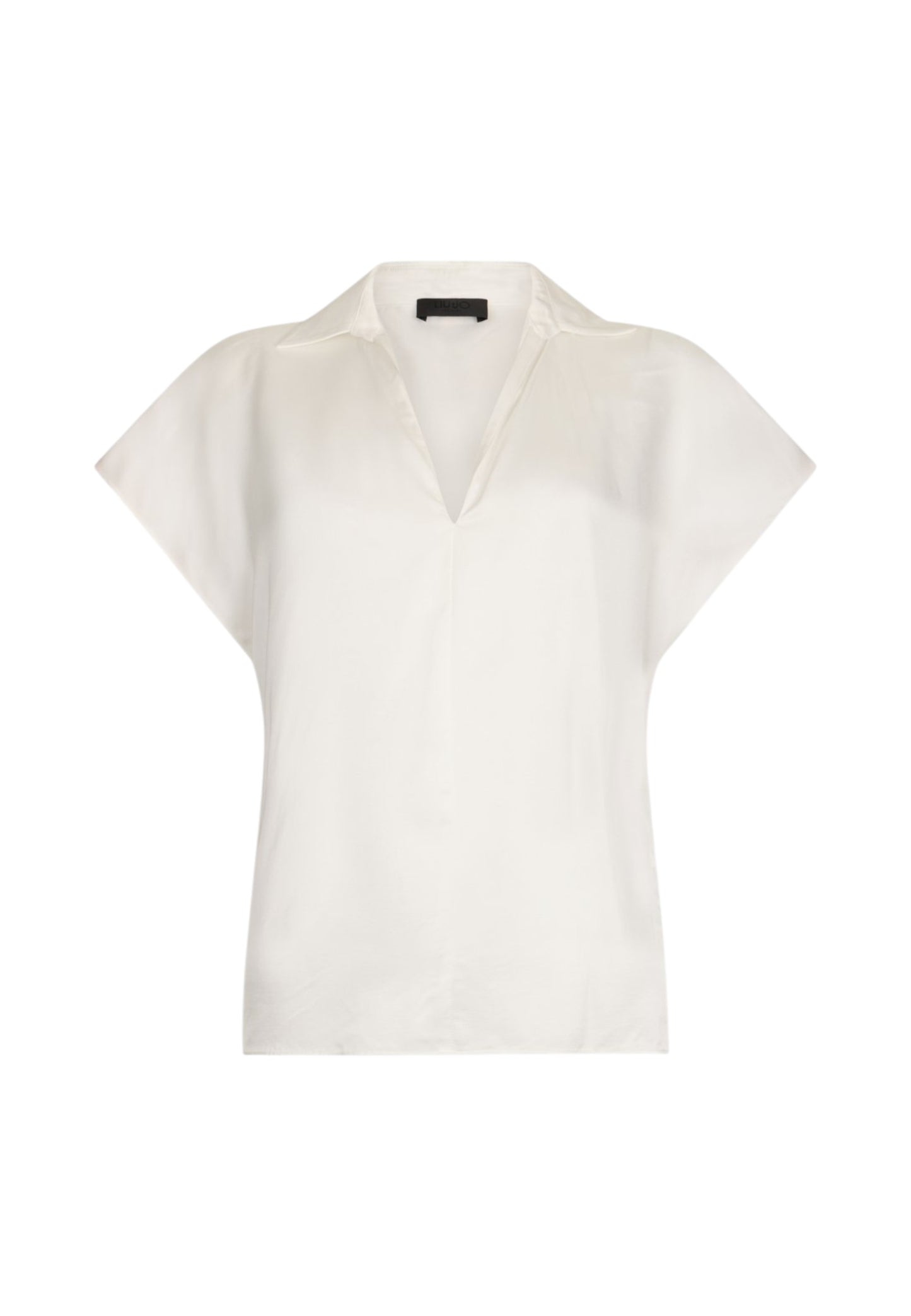 Blusa Manica Corta Donna Liu Jo Kimono In Raso  CA6288T2571