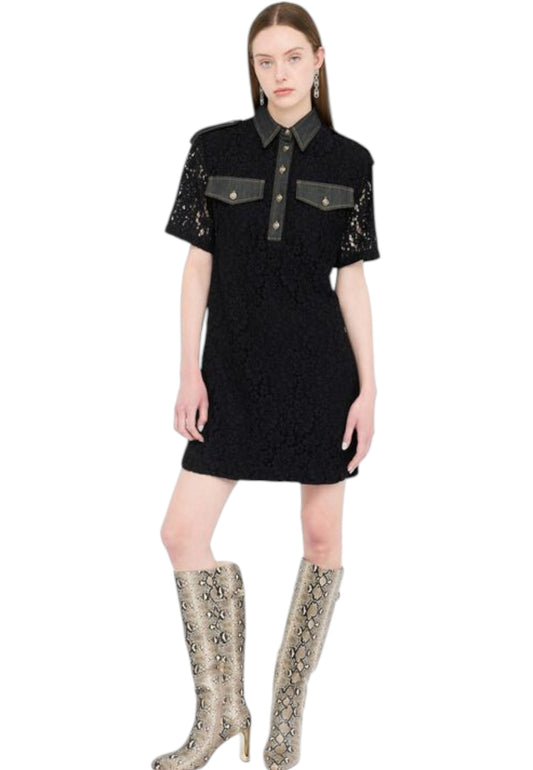 Vestito Corto Donna Liu Jo In Pizzo  UF5234J4957