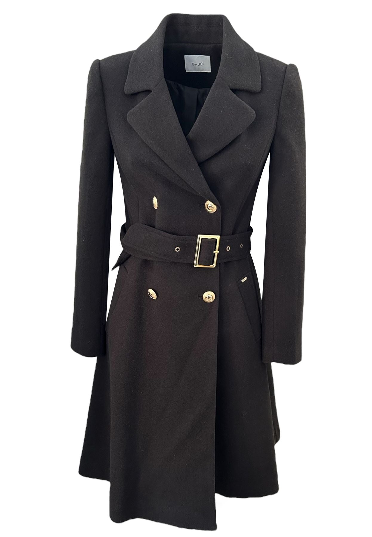 Cappotto  Donna Gaudi Doppio Petto Con Cintura  321FD35010
