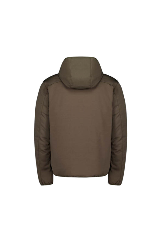 Piumino Corto Uomo Ciesse Piumini Con Cappuccio In Softshell Jayden 2.0 243CPMJ00125P2643E