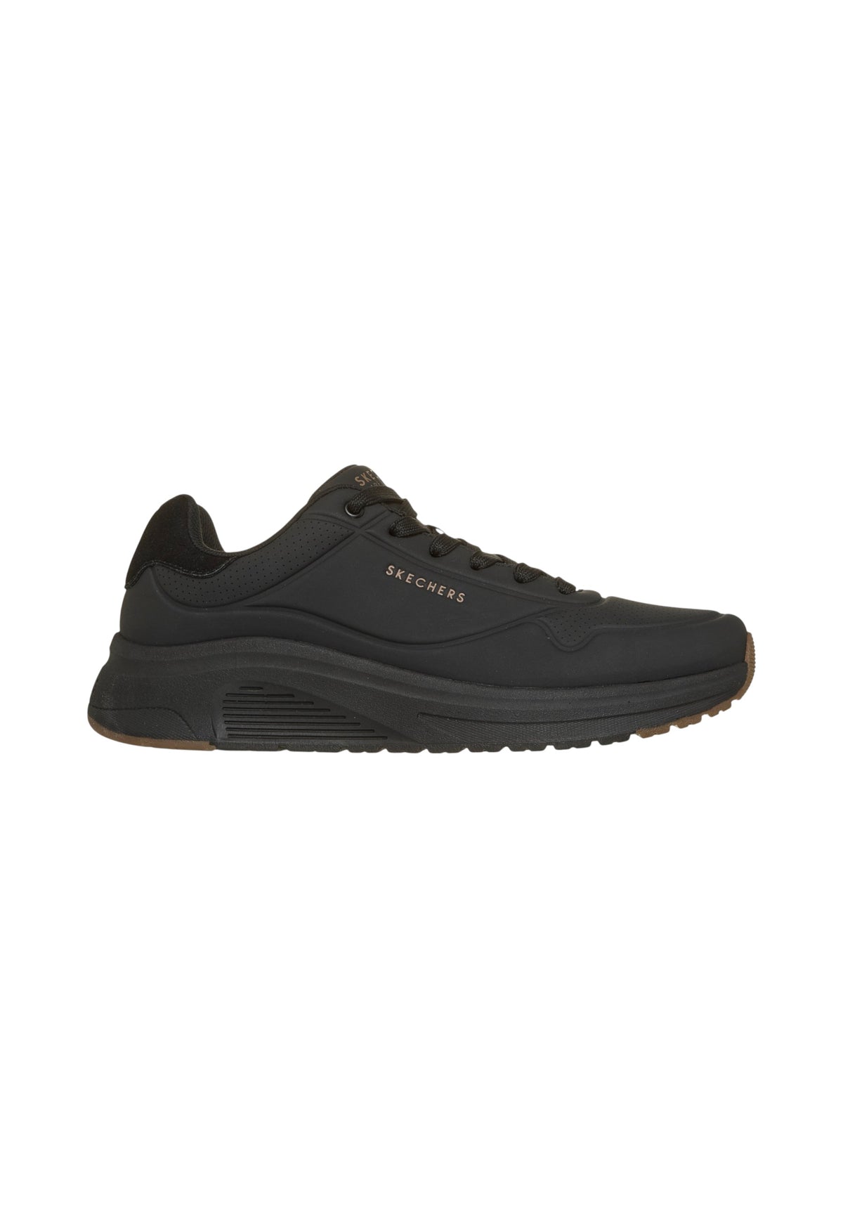 Sneakers Basse Uomo Skechers Memory Foam, Dettaglio scamosciato Uno Lite 2 183530