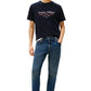 T-Shirt Manica Corta Uomo Tommy Hilfiger  Hilfiger Center Stack