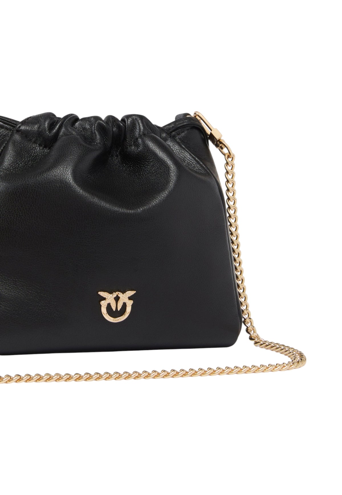 Pochette A Mano Donna Pinko Nappa, pelliccia sintetica effetto maculato, formato compatto, misure 15 x 8 x 15 cm Pouch Nappa Macula 107635A3M8