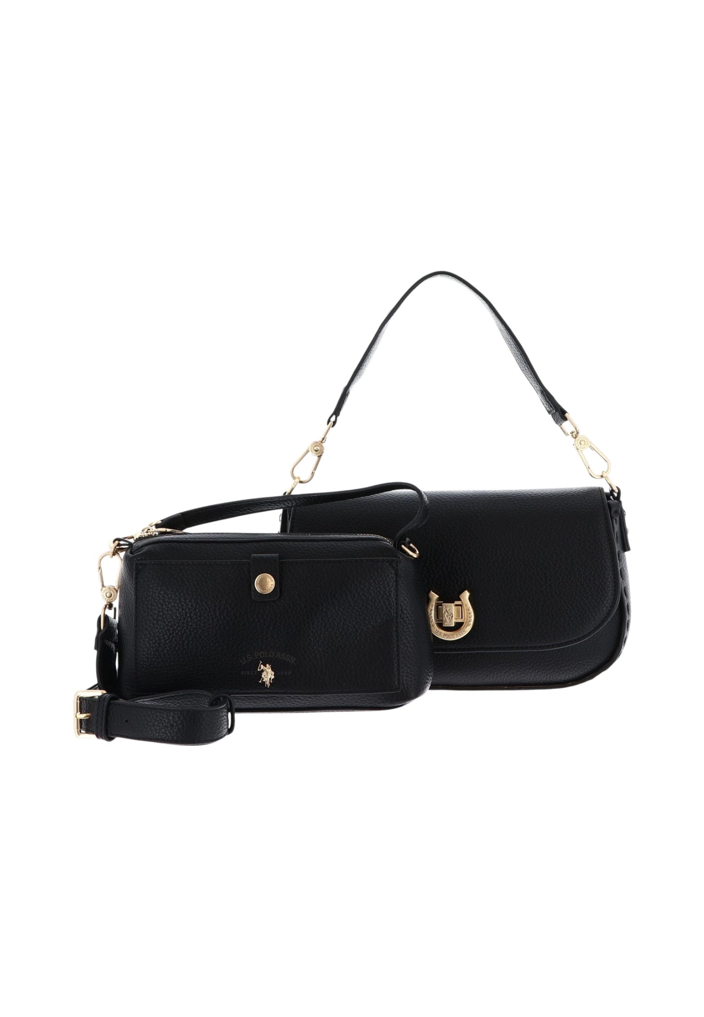 Borsa A Tracolla Donna U.S. Polo Assn. Con Patta Middleton BIU0M8871WVP