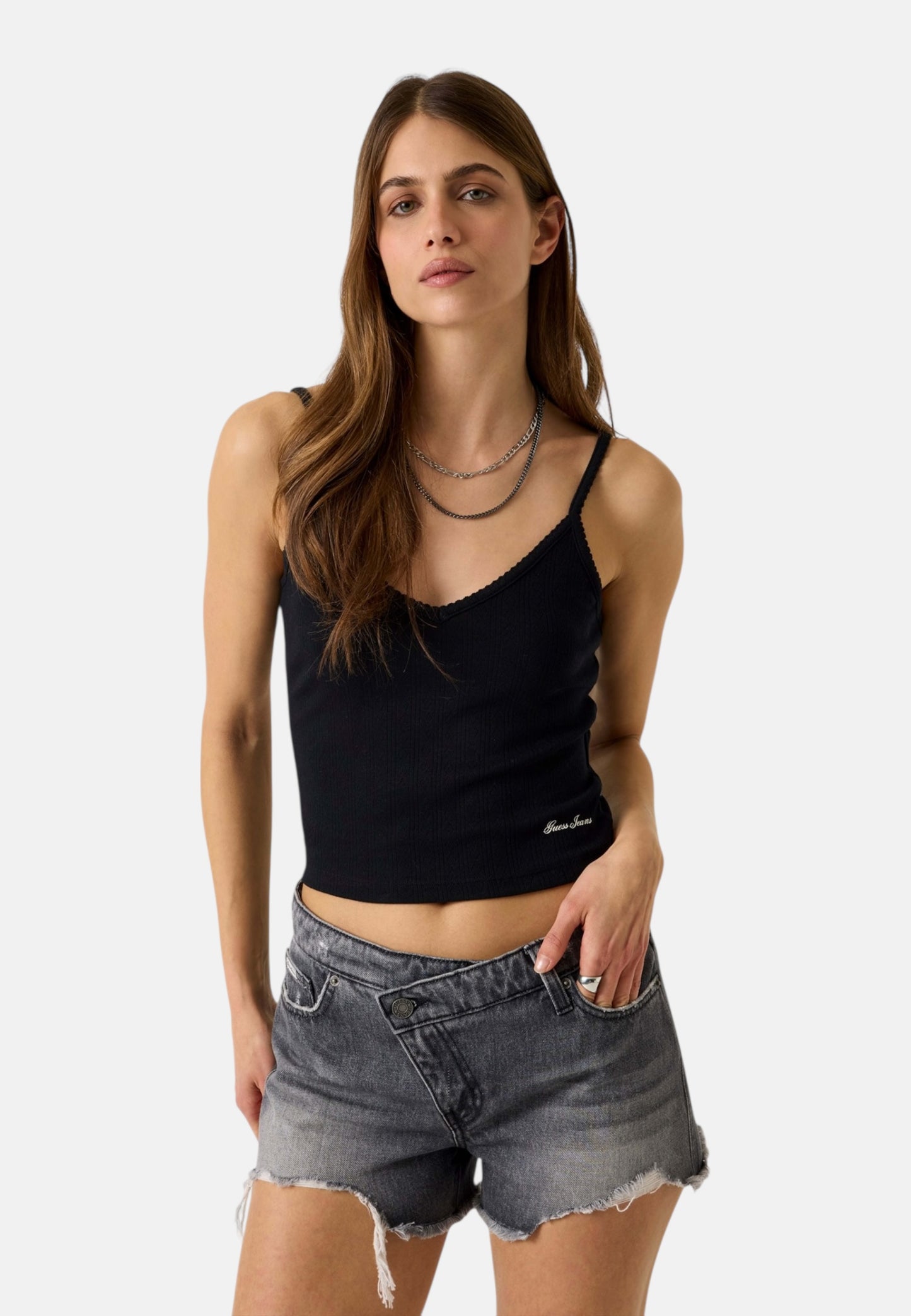 Top  Donna Guess  Gj Pointelle Cami W6GPB5KG372