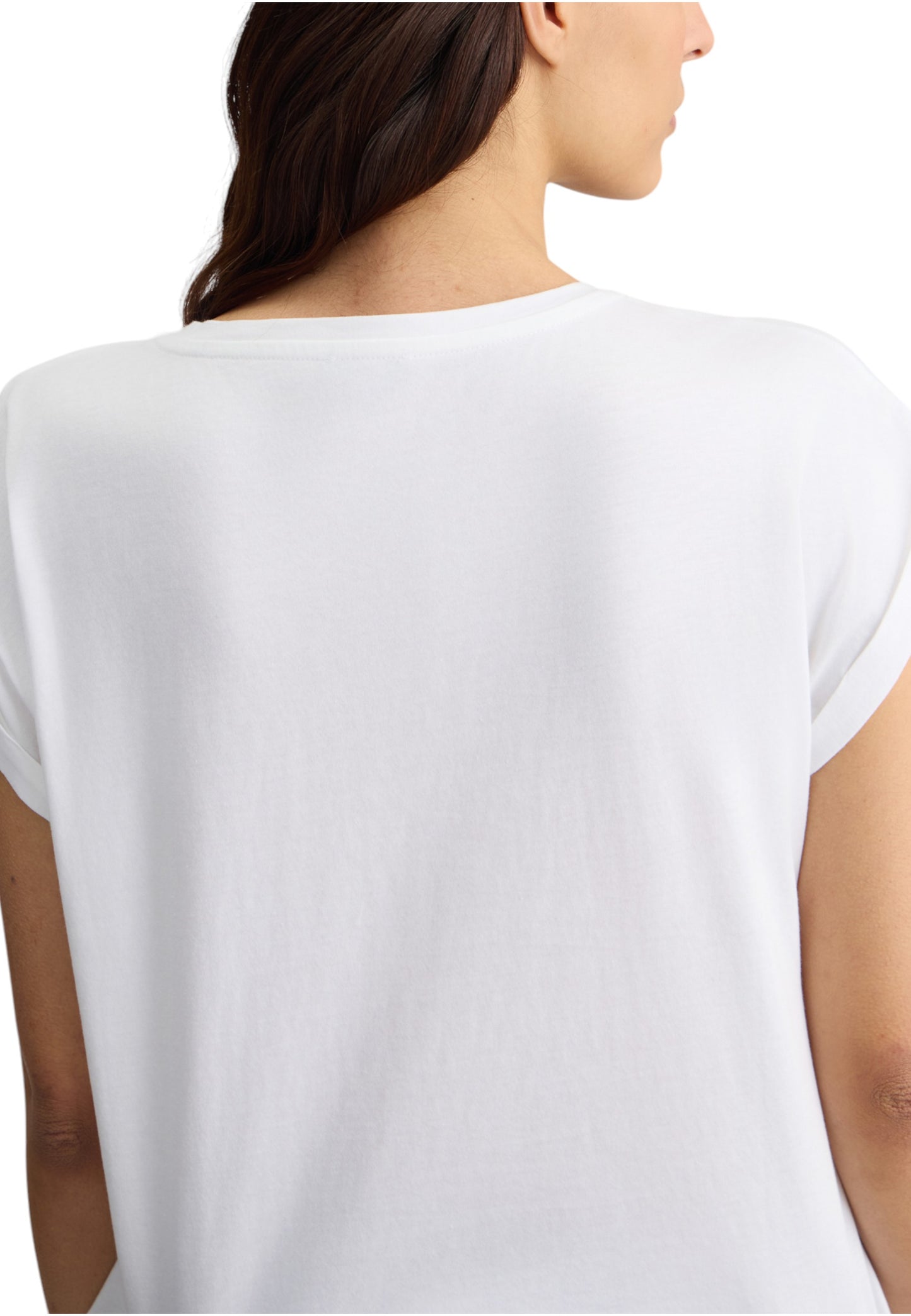 T-Shirt Senza Maniche Donna Liu Jo  Strass Bicolor