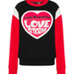Felpa A Girocollo Donna Love Moschino   W649101M40554