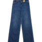 Jeans Flare Fit Donna Roy Roger's Denim di cotone elasticizzato, lavaggio Stone 68 Marta RND091CE082907