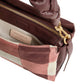 Borsa A Mano Donna Coccinelle Motivo Vichy, In camoscio Boheme Vichy Patch E1VT5580101