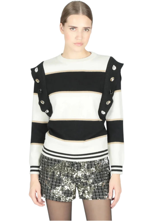 Maglione A Girocollo Donna Le Volière   WW22M069