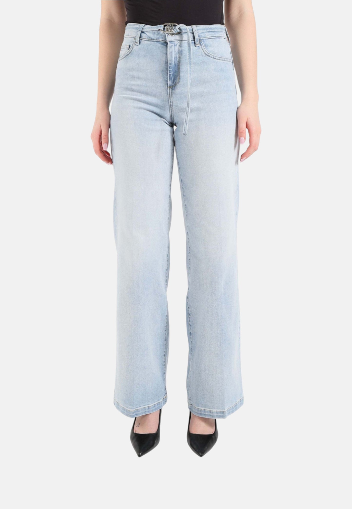 Jeans Flare Fit Donna Liu Jo Vita Alta Good Flare UA6160D0264