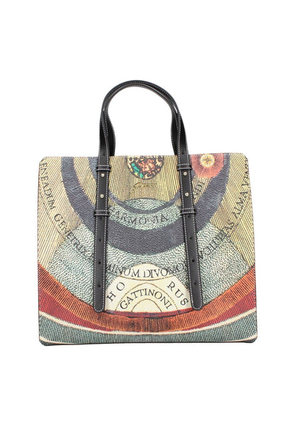 Borsa A Mano Donna Gattinoni Large Double Handle Planetarium BEGPL8132WPQ