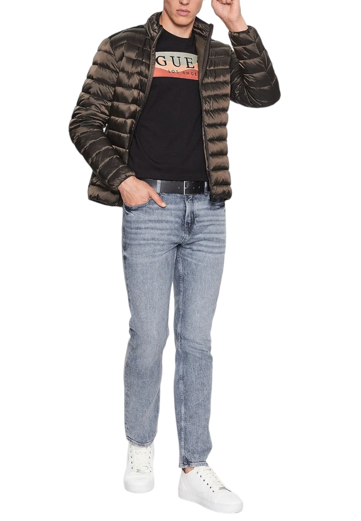 Piumino Corto Uomo Guess   M1RL47WDQ50