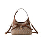 Borsa A Spalla Donna Borbonese Hobo Mini In Tessuto Boucle' Con Tracolla Halo 910103710375