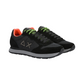 Sneakers Basse Uomo Sun68 Stile Running, Nylon E Suede, Dettagli Fluo, Logo Ricamato Tom Fluo Z46102