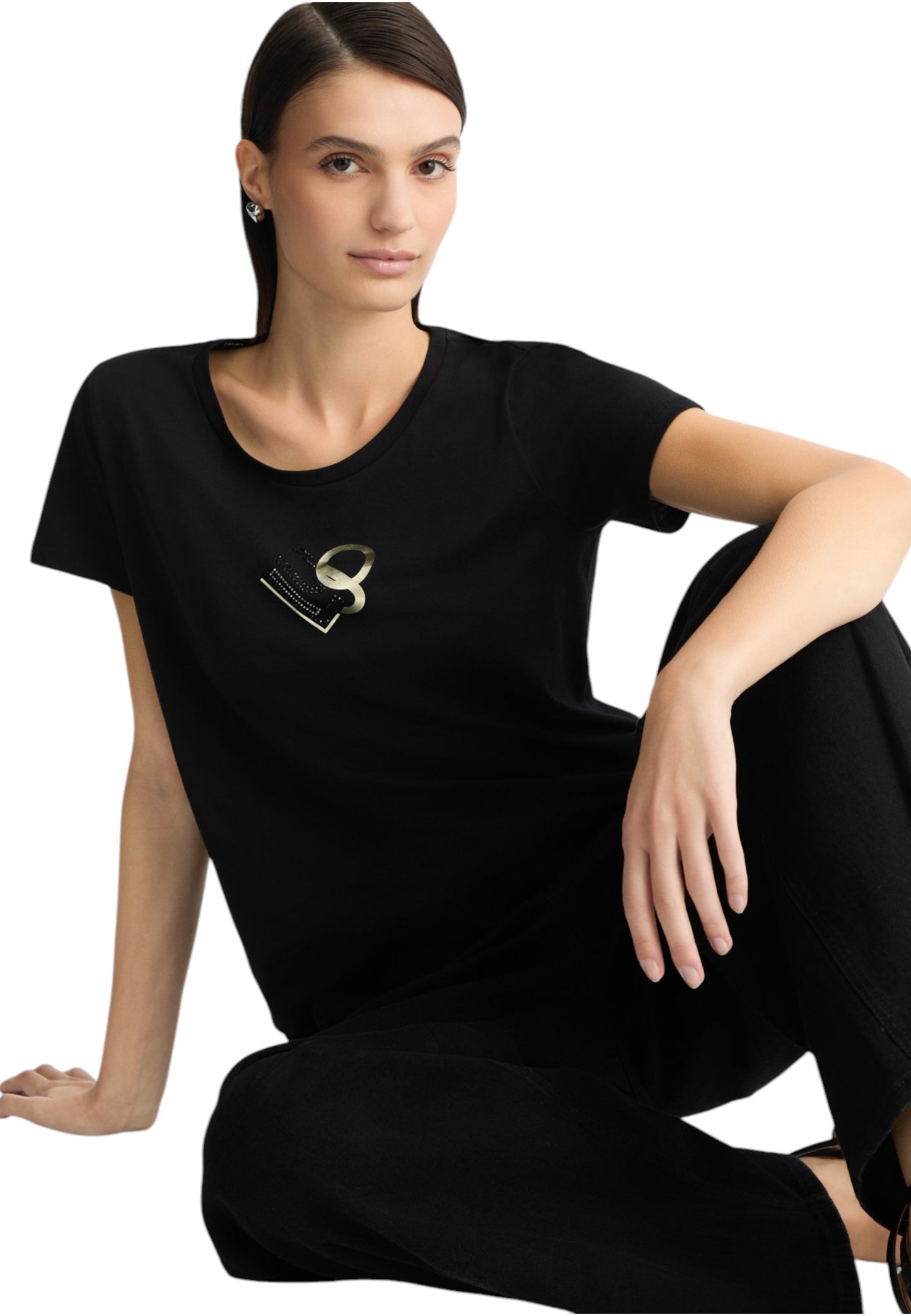 T-Shirt Manica Corta Donna Liu Jo  LiuJo Foiled