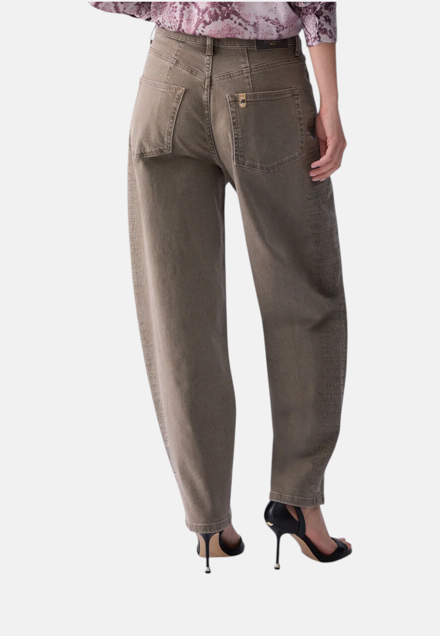 Jeans  Donna Liu Jo A Vita Alta Straight Glam UF6107T778A