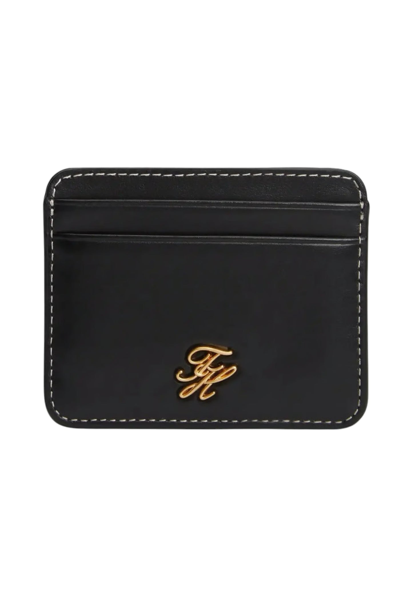 Portafoglio Con Portamonete Donna Tommy Hilfiger  Th Script Leather Cc Holder AW0AW18491