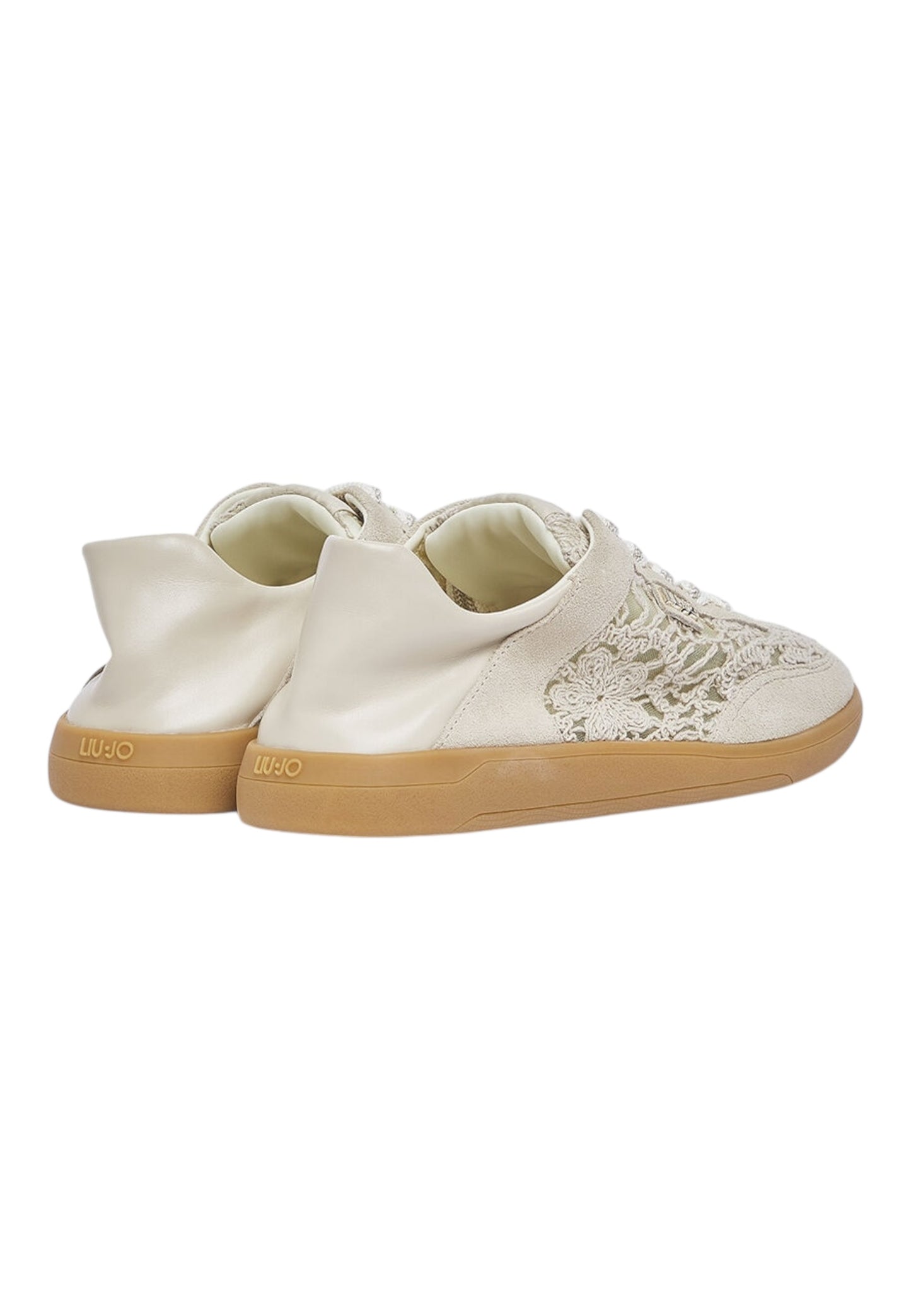 Sneakers Basse Donna Liu Jo In MacramÃƒÆ’Ã‚Â¯Ãƒâ€šÃ‚Â¿Ãƒâ€šÃ‚Â½/Camoscio Bovino Connor 03 BA6071TX541