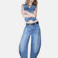Jeans Barrel Fit Donna Liu Jo A Vita Alta Balloon Splits UF6213D4854