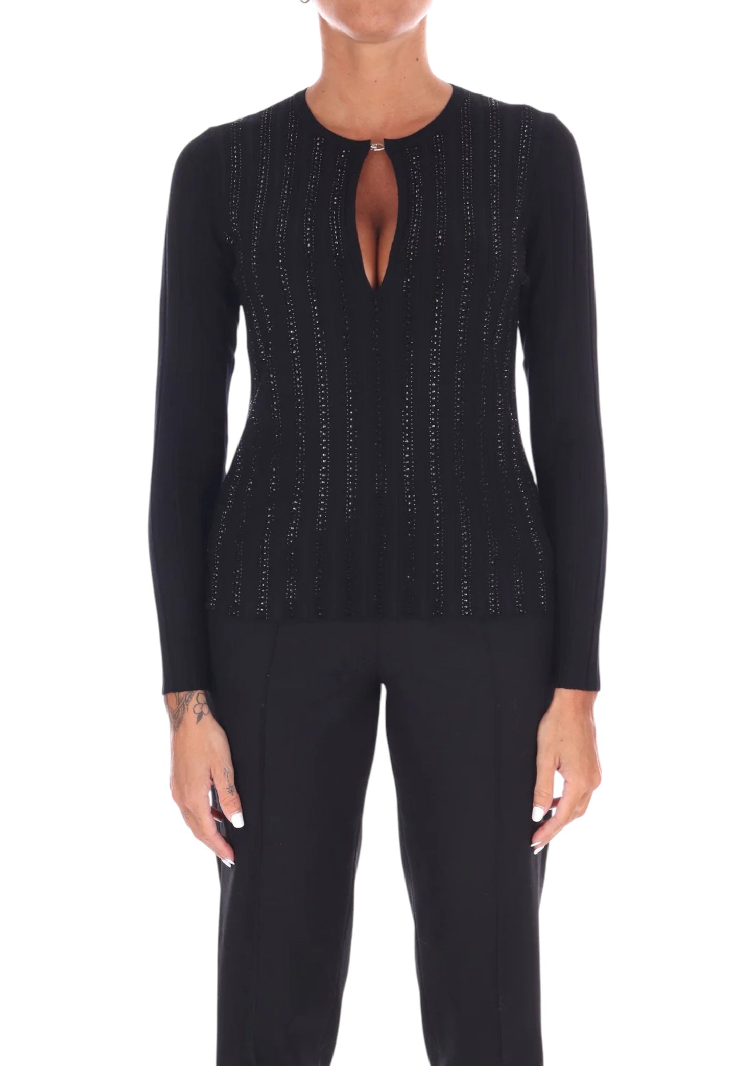 Maglia A Girocollo Donna Liu Jo   CF5269MS49I