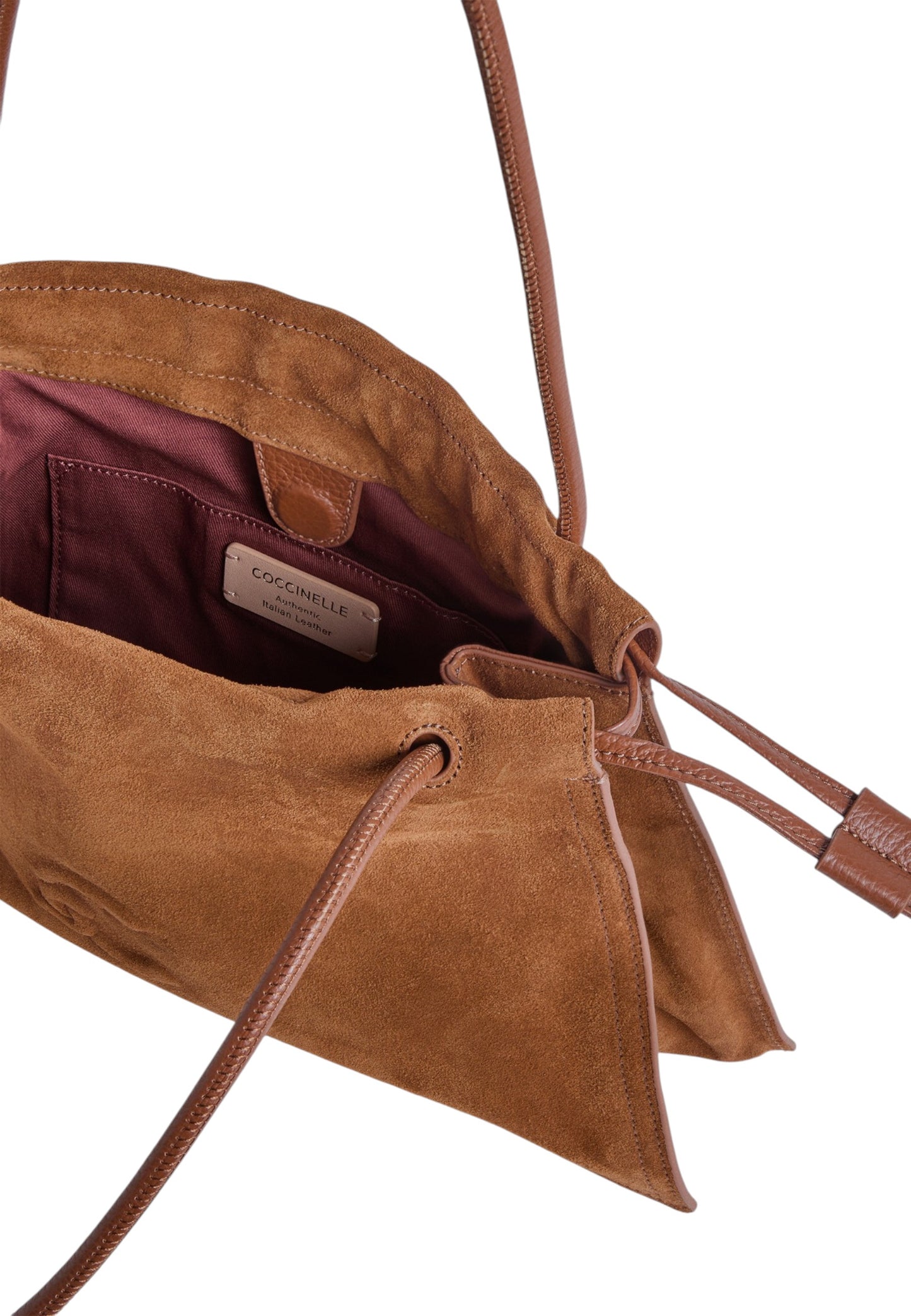Borsa A Spalla Donna Coccinelle In Pelle Scamosciata Coccinelle Dulse Suede E1SS6130101
