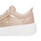 Sneakers Basse Donna Nero Giardini In Nappa Con Inserti Laterali Traforati Trasparenti  E615292D