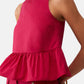 Top  Donna Liu Jo Red party Linea 3.0 WA6365T4853