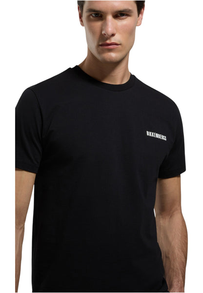 T-Shirt Manica Corta Uomo Bikkembergs In Piquet