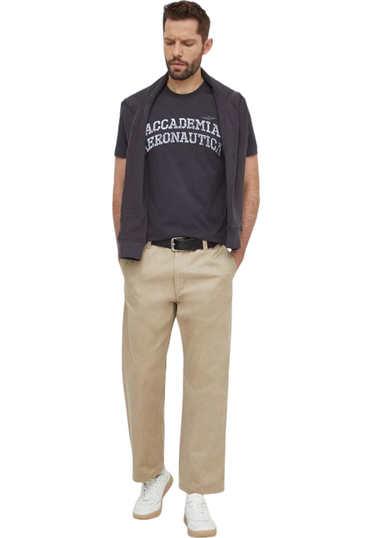 T-Shirt Manica Corta Uomo Aeronautica Militare   241TS2203J629