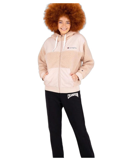 Felpa Con Zip Donna Champion Con Cappuccio  114764