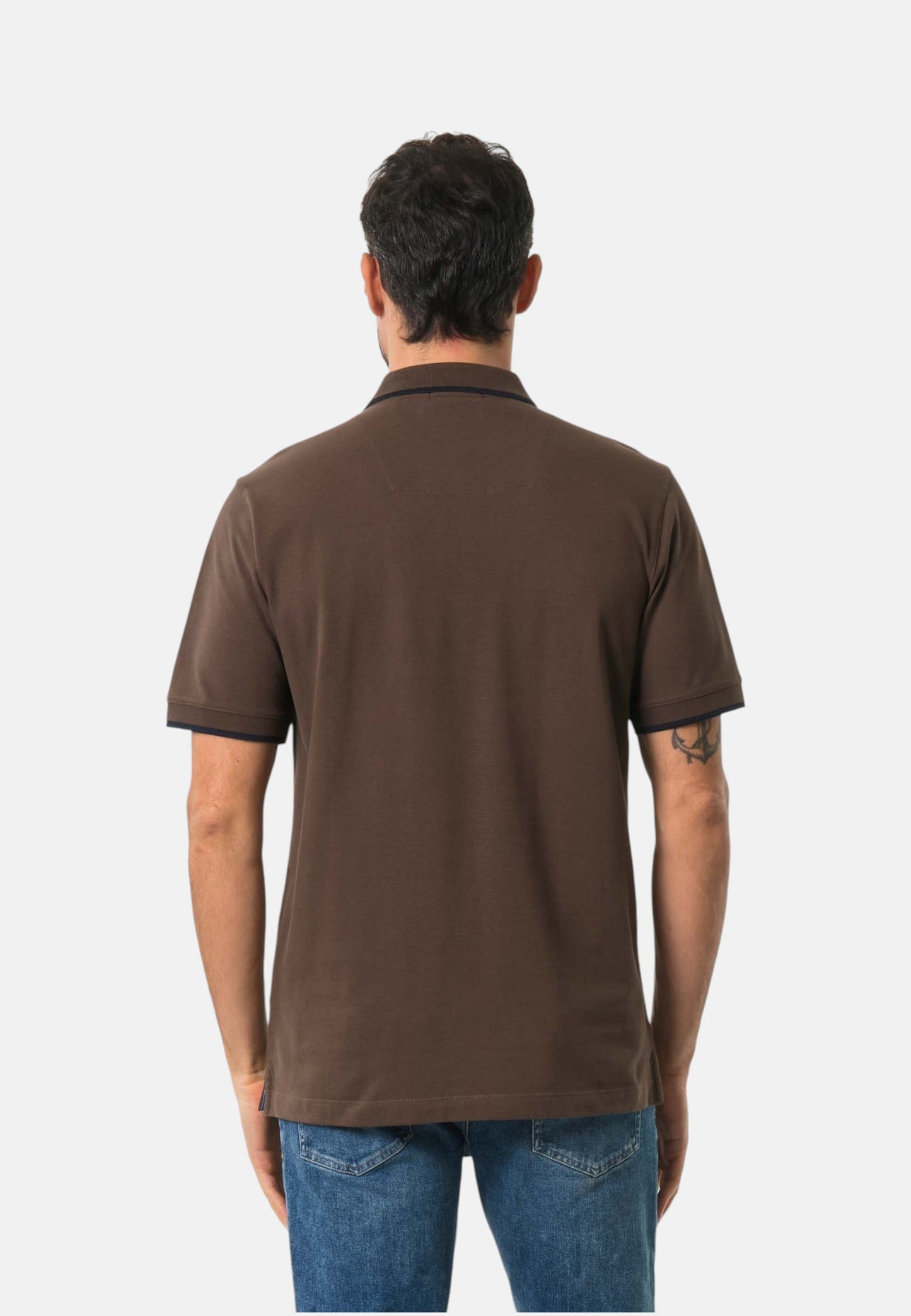 Polo Manica Corta Uomo Aeronautica Militare In Pique' Di Cotone Con Logo  261PO1308UP00082