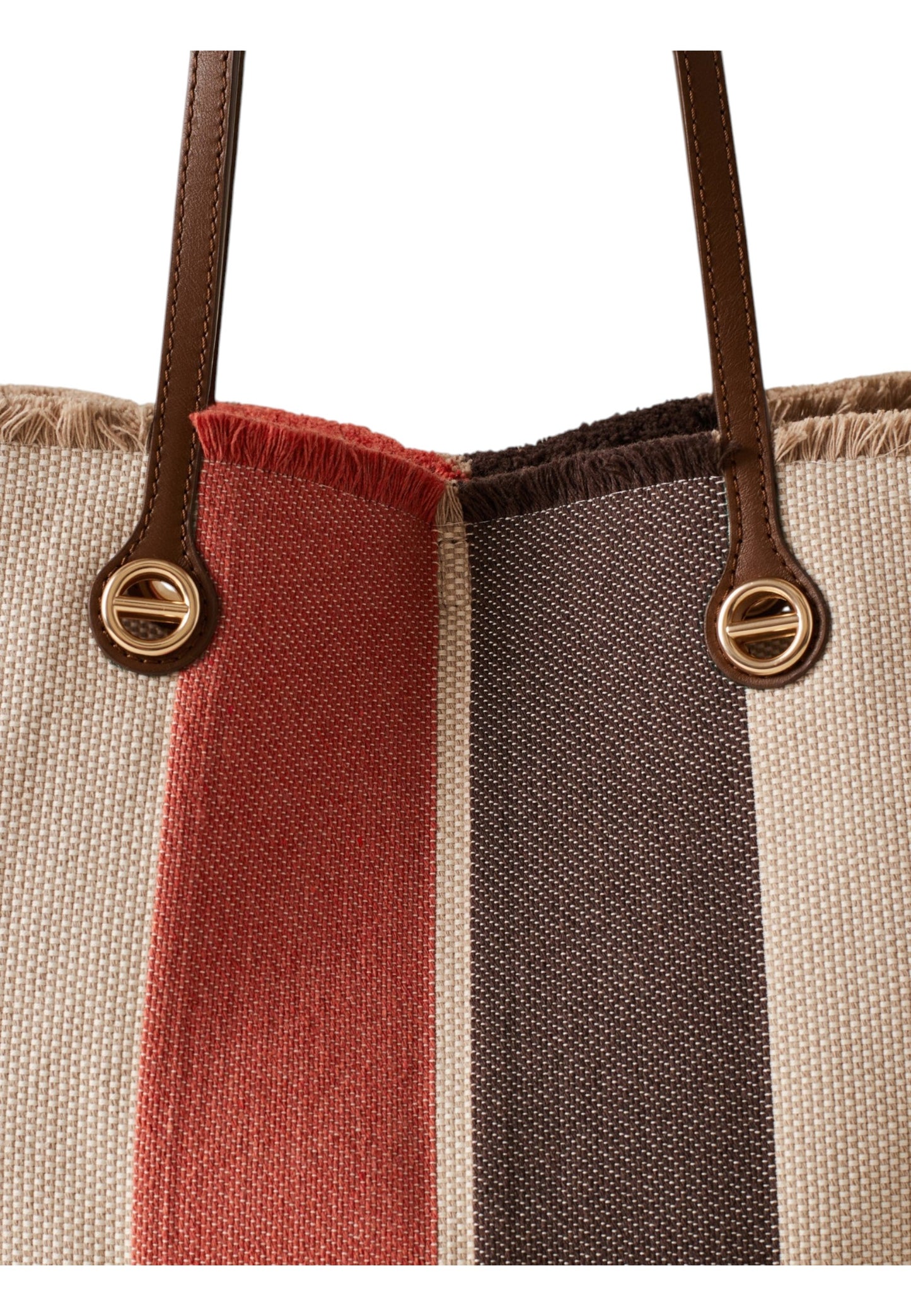 Borsa A Spalla Donna Borbonese Shopping Medium in Tessuto Jacquard Flight 910104010378