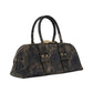 Borsa A Mano Donna Pinko Pelle scamosciata stampata, forma a bauletto orizzontale, doppi manici, misure 28 x 8 x 24 cm Escape Bag Horizontal Suede Print 105334A3LR