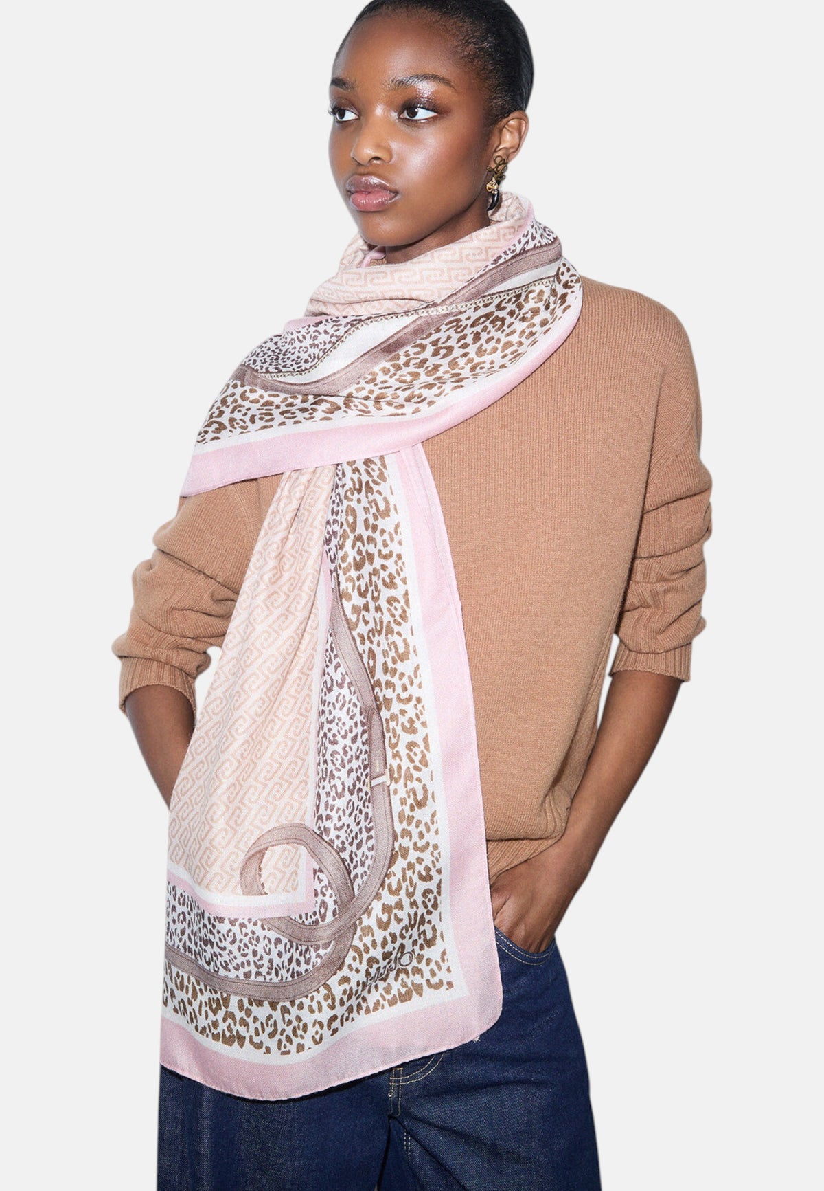 Sciarpa  Donna Liu Jo Animalier 180x70  2F6063T2745