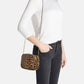 Borsa A Tracolla Donna Braccialini In Pelle Con Stampa Leopard Dolly B19090PP