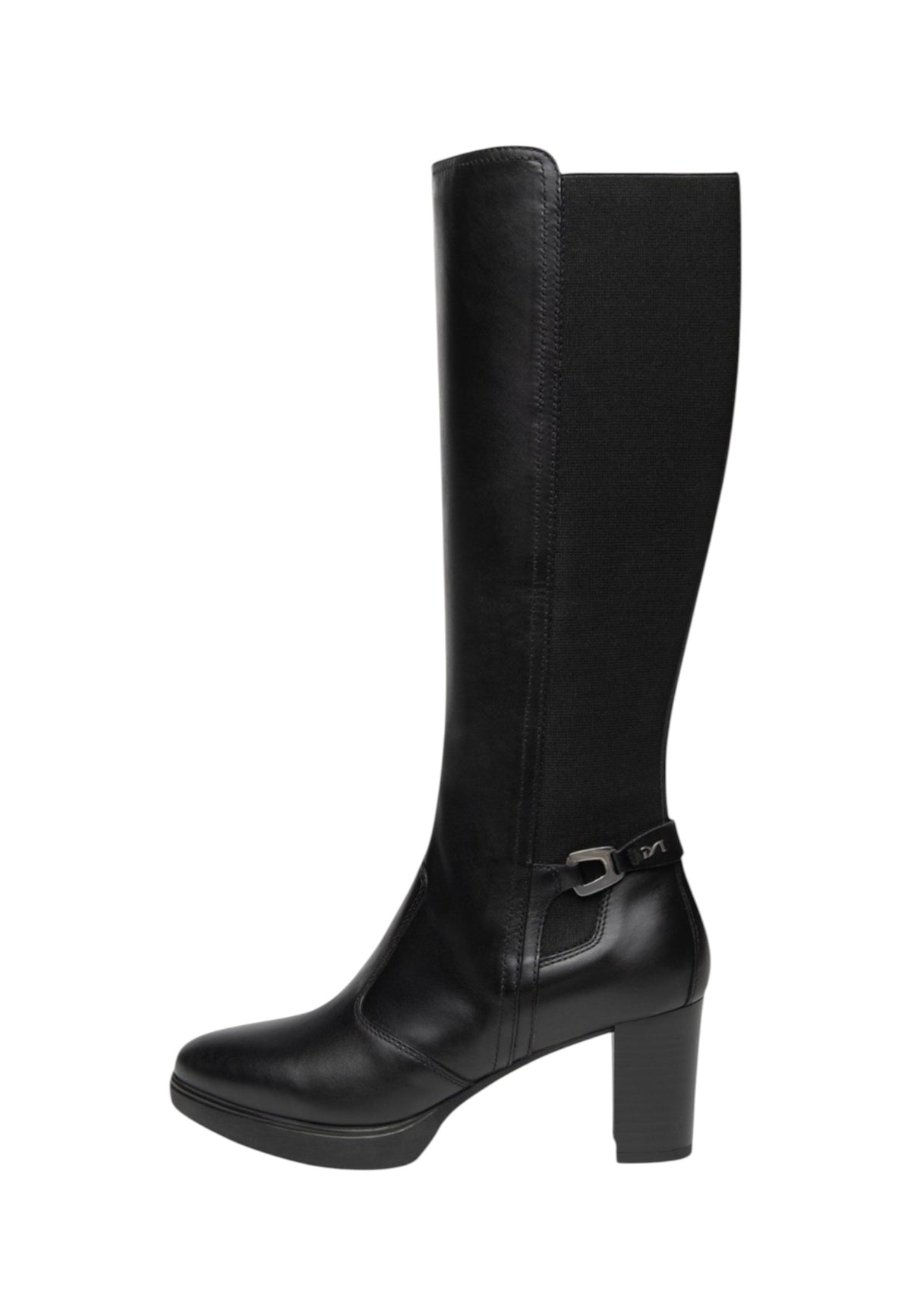 Stivali  Donna Nero Giardini  Guanto Elastico Pu.Lesina L16720 Ner I617940D