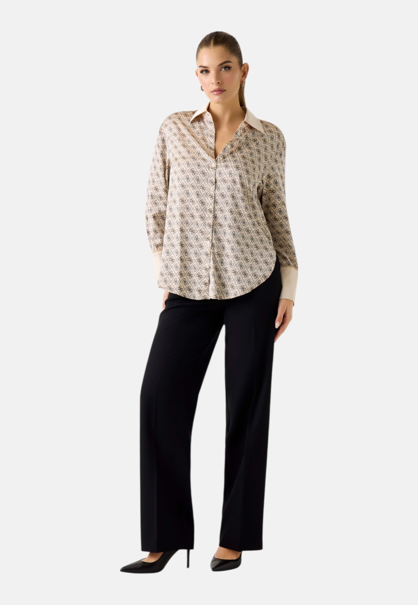 Camicia Manica lunga Donna Guess  Alexandra W4YH47WF1T2