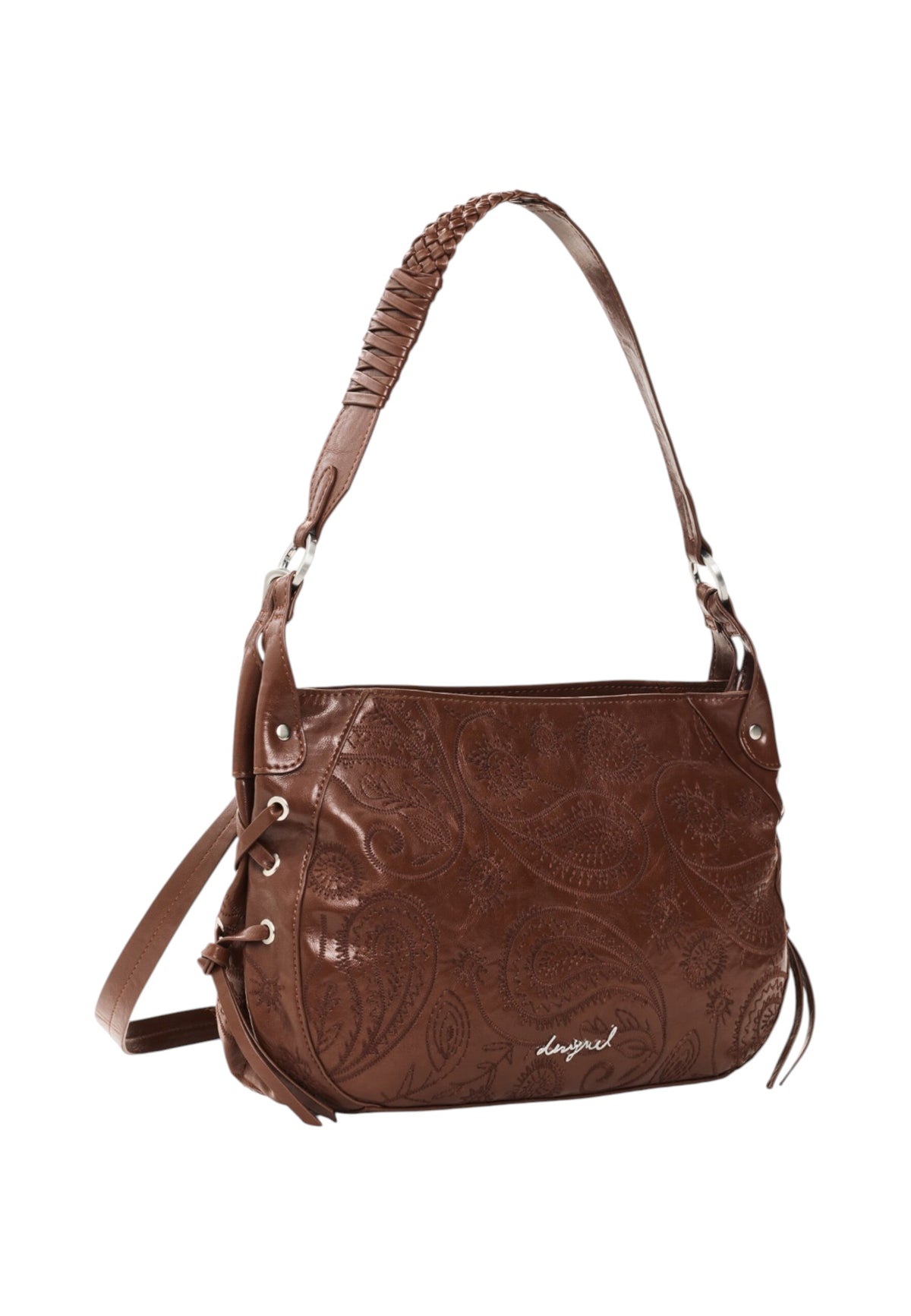 Borsa A Spalla Donna Desigual  Bag Siroco Quincy Camel 26WAXP90