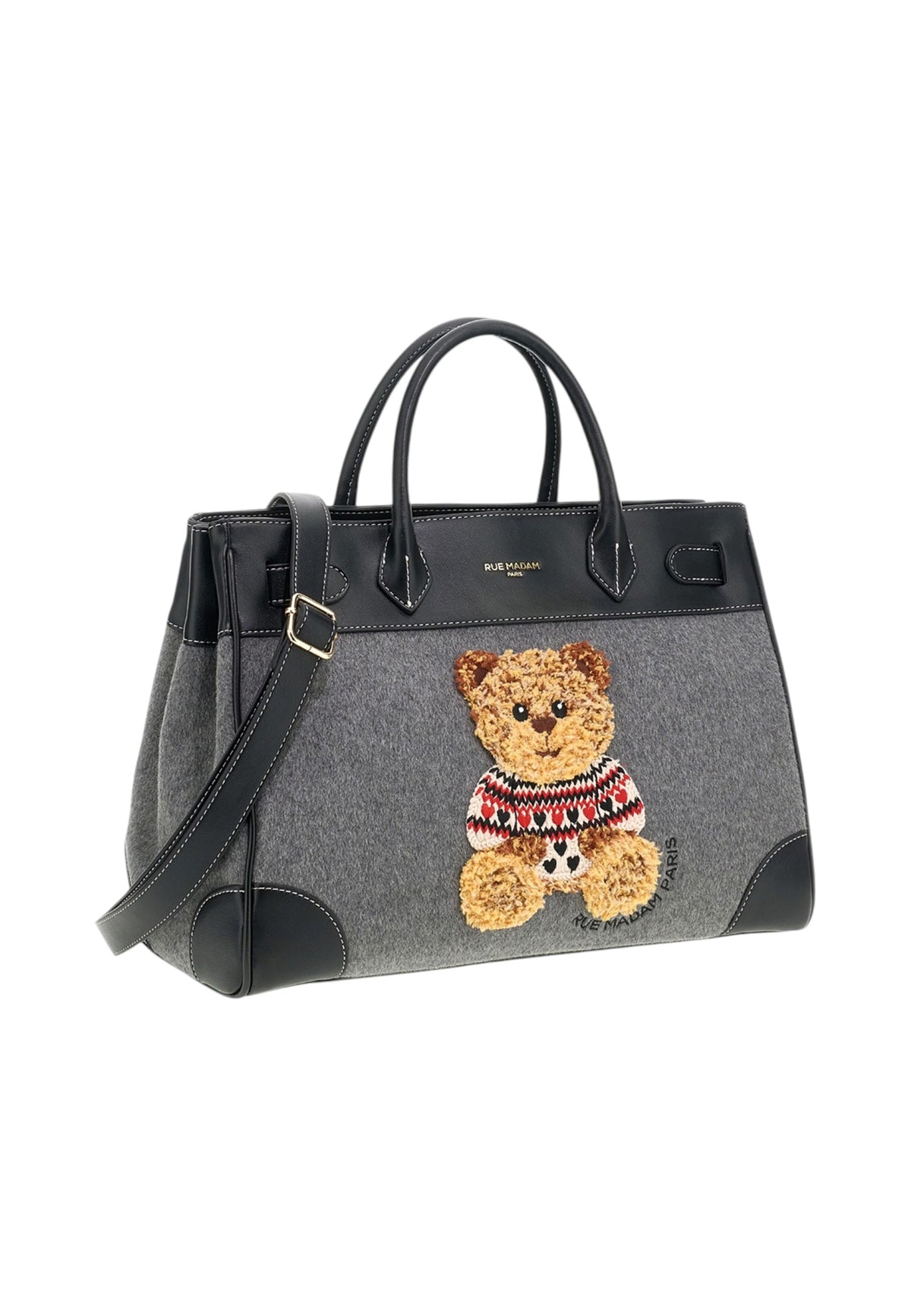 Borsa A Spalla Donna Rue Madam Paris  Marvin Love Tote 1623