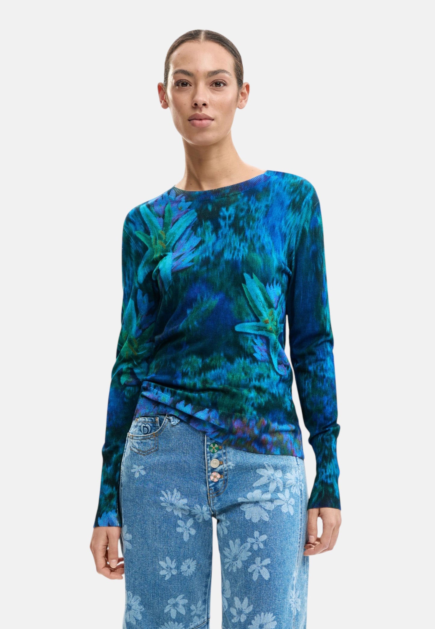 Maglione  Donna Desigual  Jers Suecia 26SWJF36