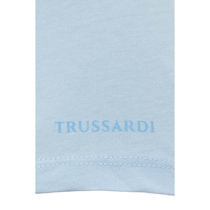 T-Shirt Manica Corta Donna Trussardi  Greyhound Shoulder Print Cotton Jersey 30/1 56T00564-1T005381
