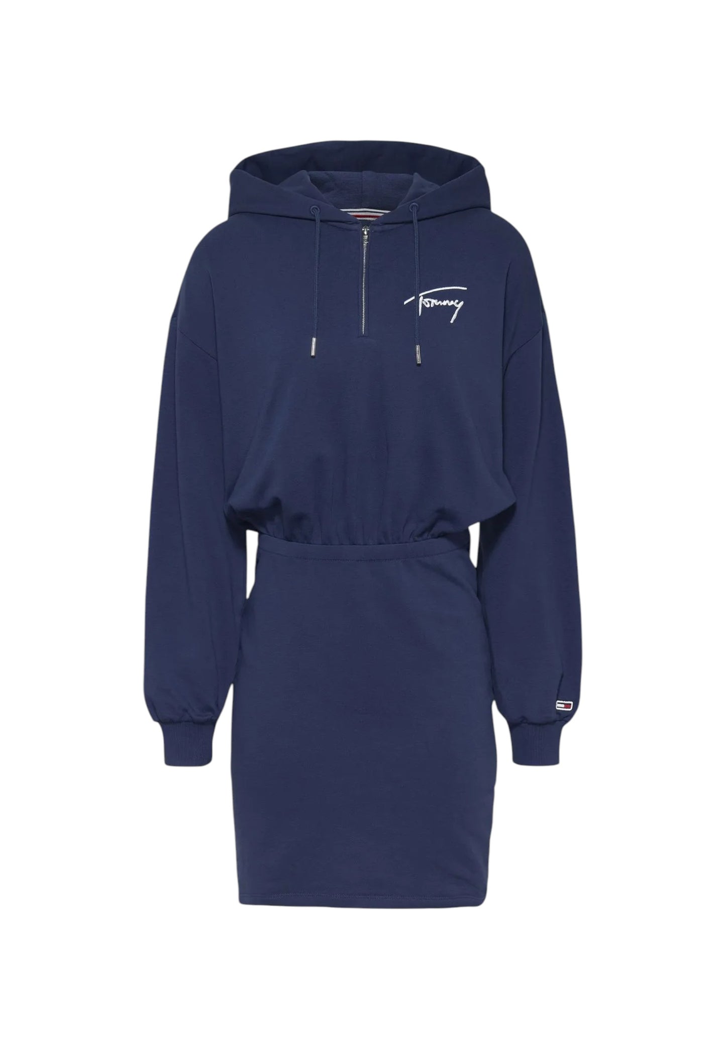 Vestito Lungo Donna Tommy Jeans Con Cappuccio  DW0DW12882