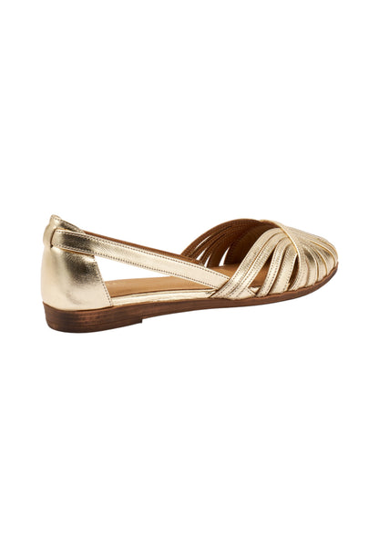 Sandali Bassi Donna Frau Ragnetto Laminato