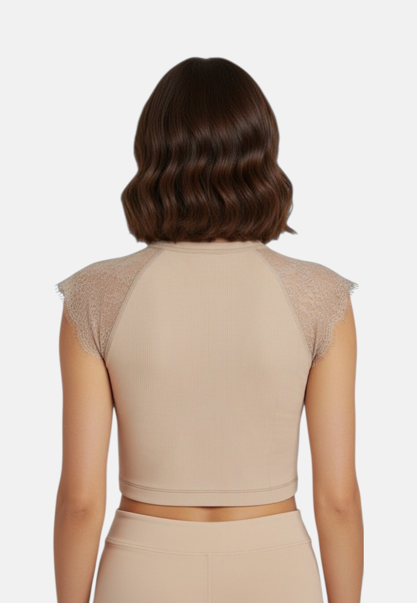 Top  Donna Guess  Millie Seamless Lace W6GZ01Z0606