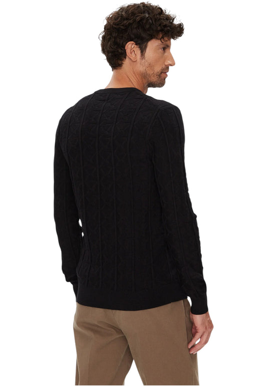 Maglione A Girocollo Uomo Guess Monogram Heron M5YR07Z3FC2