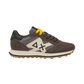 Sneakers Basse Uomo Sun68 Stile Running, Nylon E Suede, Maxi Logo, Bicolor Jaki 2.0 Bicolor Z46122