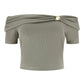 Top  Donna Guess Off Shoulder Brigitte W6GP12K2935