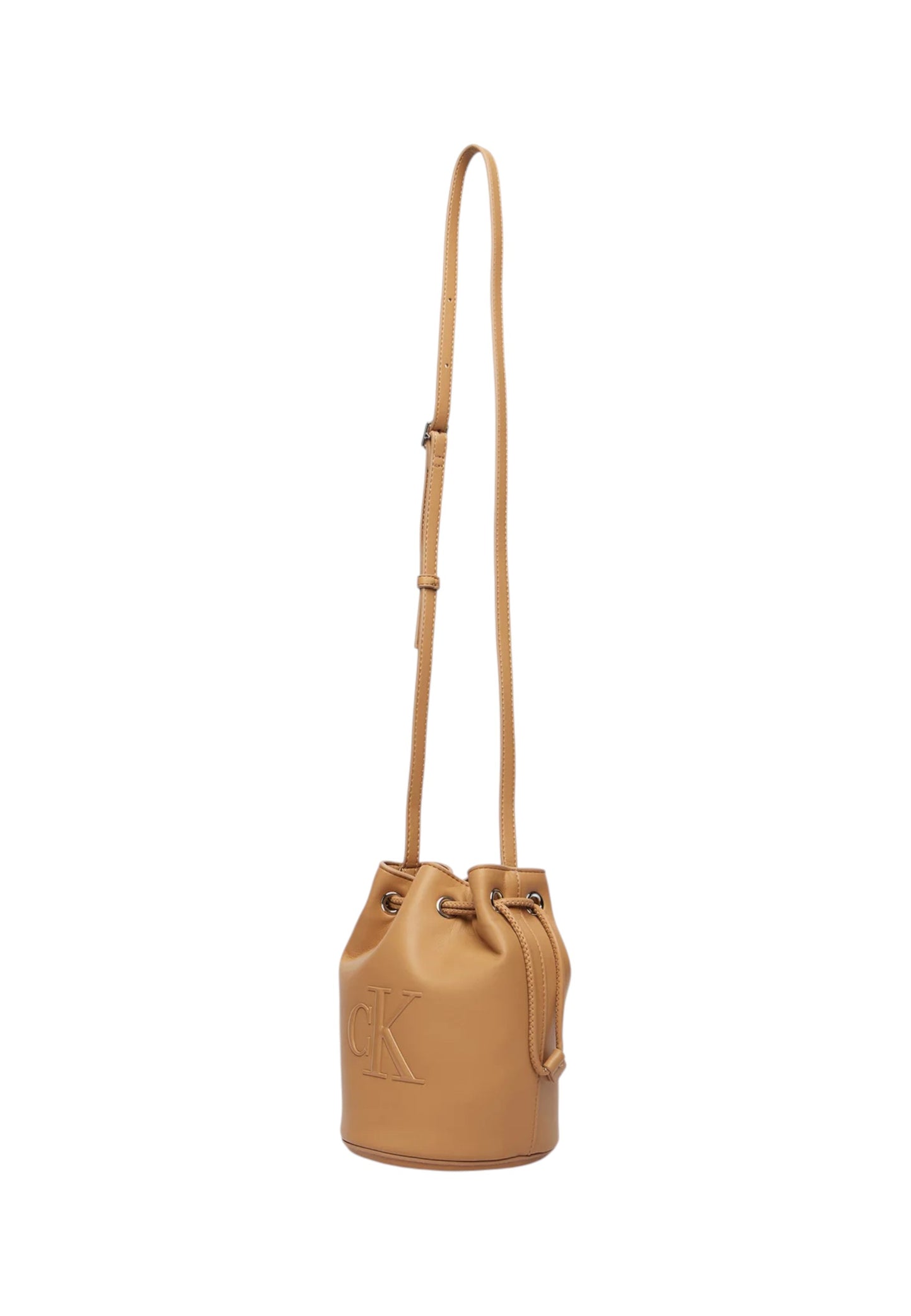 Borsa A Tracolla Donna Calvin klein Small Bucket Bag Bold Ck LV04F3640G
