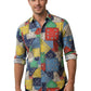 Camicia Manica lunga Uomo Manuel Ritz A Fantasia  3632E602L243344